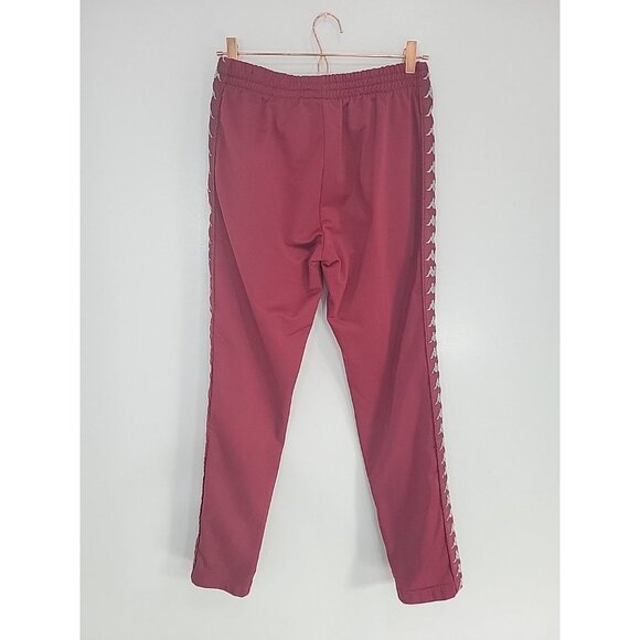 Kappa Track Pants Size Large Red Adult Large Kappa Pants - Picture 3 of 5